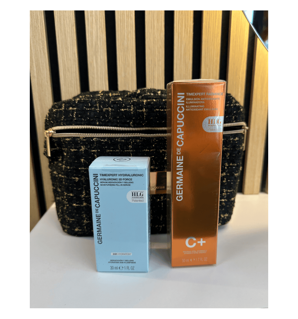 Estuche Antiedad Vitamina C – Timexpert Radiance C+  Emulsión Iluminadora + Sérum Hyaluronic 3D Force +Regalo